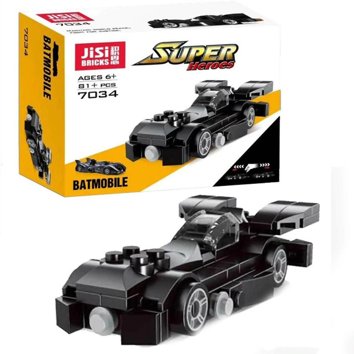 Batman Batmobile Car JISI Bricks Building Blocks - 7034 - ValueBox