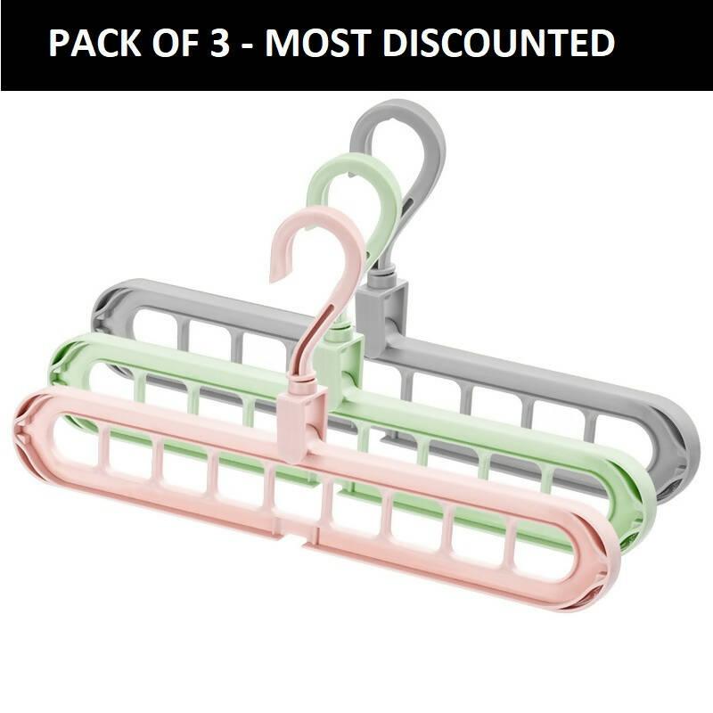 9 Hole Magic Hanger - Pack Of 3