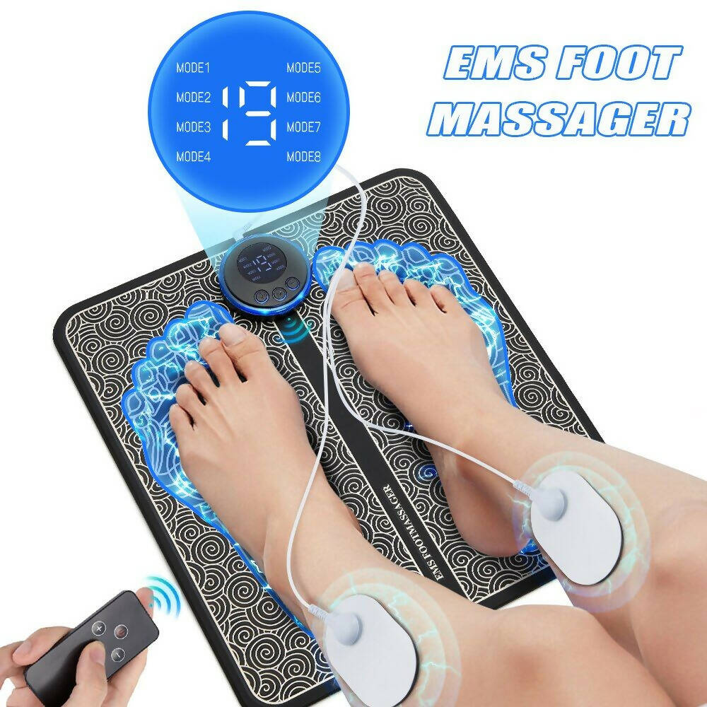 New EMS Muscle Stimulator Foot Pad & Pain Reliever Foot Mat
