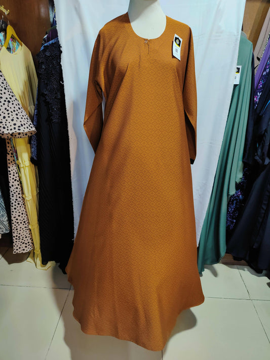 Musturd abaya for girls - ValueBox