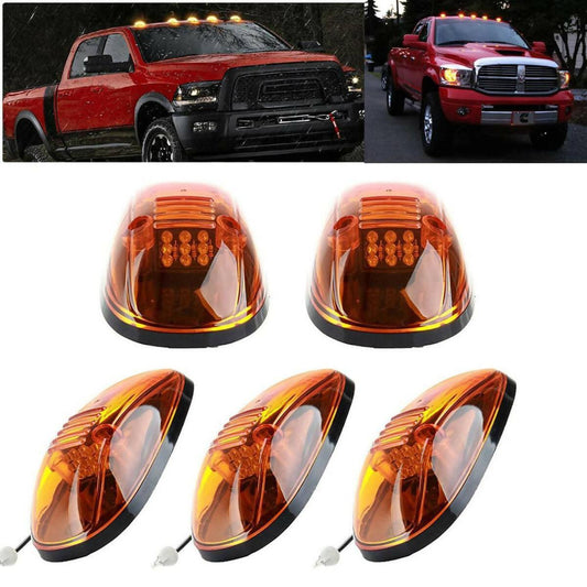 GMC Roof Amber Lights 5 Pcs Set - ValueBox