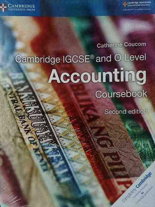 Cambridge IGCSE® And O Level Accounting Coursebook Second Edition BY CATHERINE COUCOM Available In Pakistan. - ValueBox