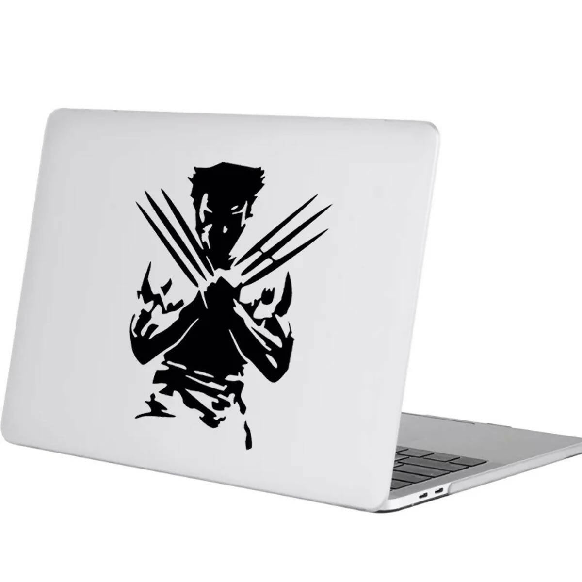 Marvel Comics X-Men Logan Wolverine, Black, 7 Inches, Die Cut Vinyl Decal, For Windows, Cars, Trucks, Toolbox, Laptops- virtually Any Hard Smooth Surface