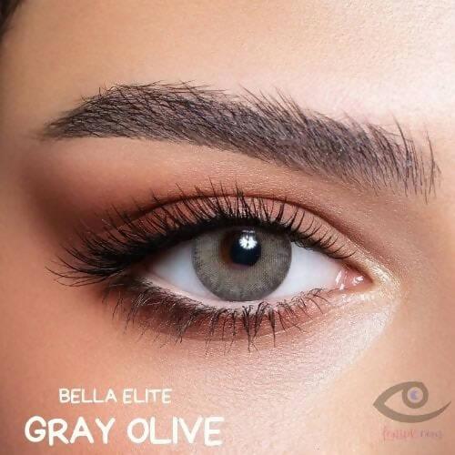 Bella Gray Olive Eye Lenses – Elite Collection - ValueBox