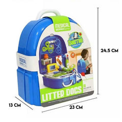 Little Doctor Medical Backpack for Kids - 20 Pieces Set - Medical Play House - ValueBox