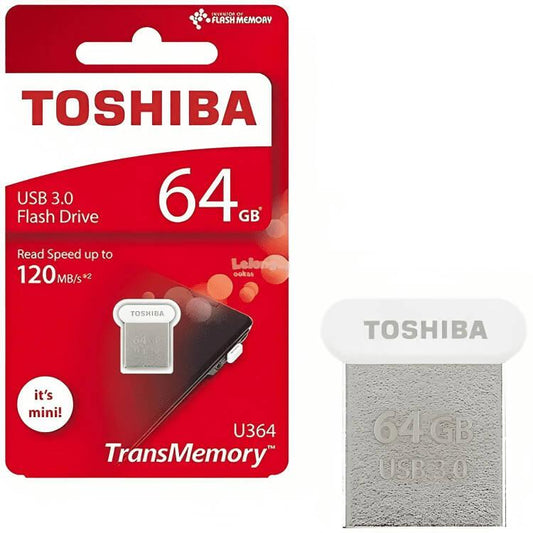 64GB Toshiba Mini / Micro USB Flash Drive TransMemory - U364 - TOWADAKO