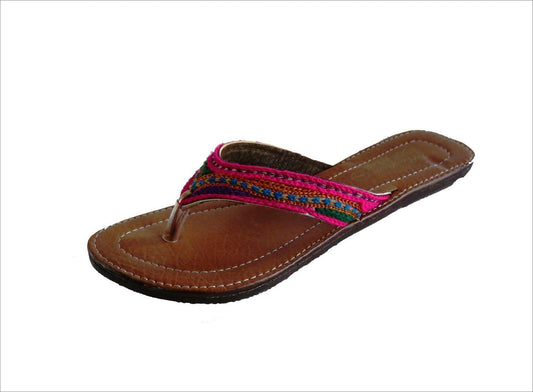 Embroidered Ladies Kolhapuri Chappal