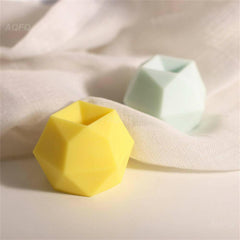 Pack of 2 3D Irregular Rhombohedral Ball Scented Candles - ValueBox