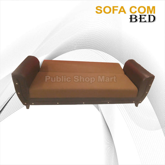 Costumize Sofa Com Bed Brown Colour - ValueBox
