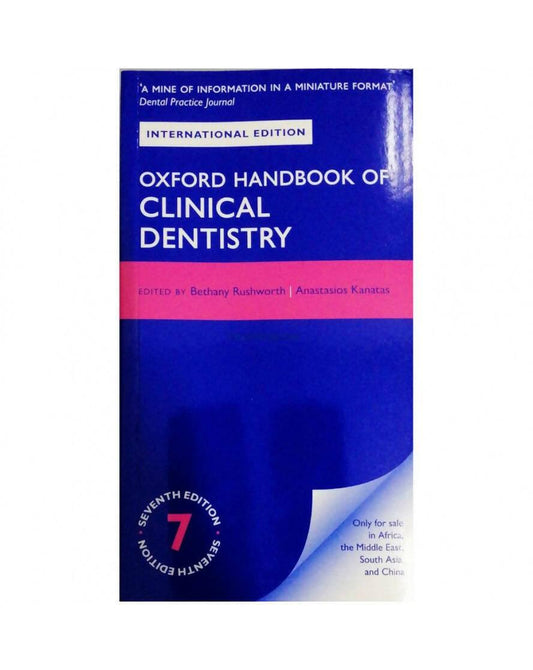 Oxford Handbook Of Clinical Dentistry 7th Edition