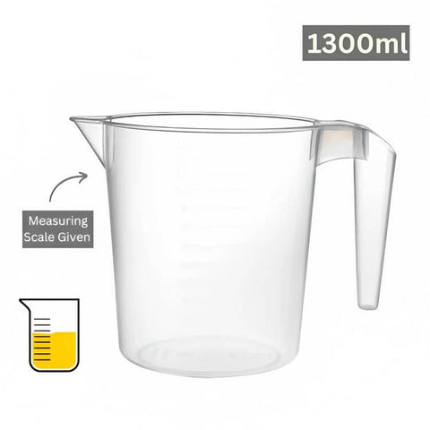 Plastic Measuring Jug 1300ml - ValueBox