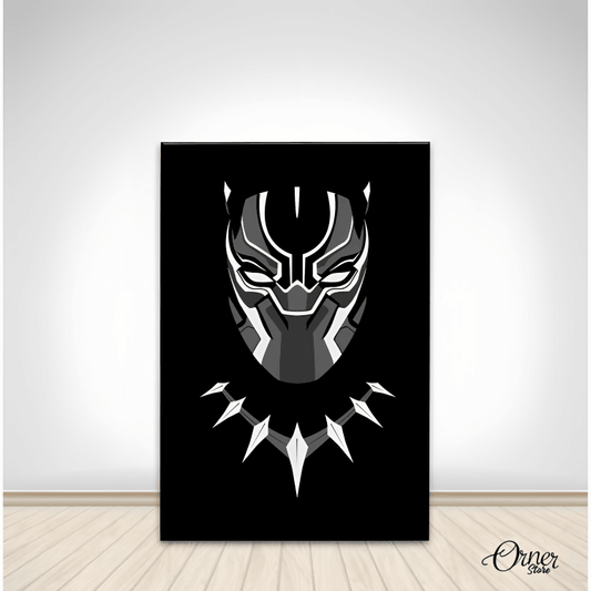 Black Panther Mask Poster | Movies Poster Wall Art - ValueBox