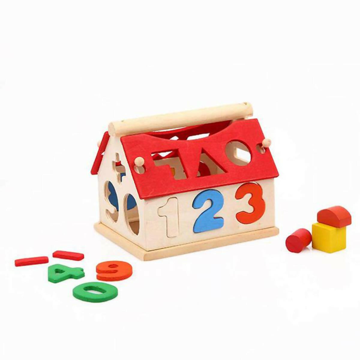Number House – Wooden play set - ValueBox