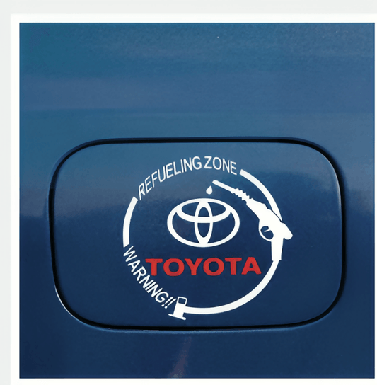 Car Fuel Tank Sticker Cap Car Styling Decoration Decals Accessories For Toyota Corolla Yaris Prius - ValueBox