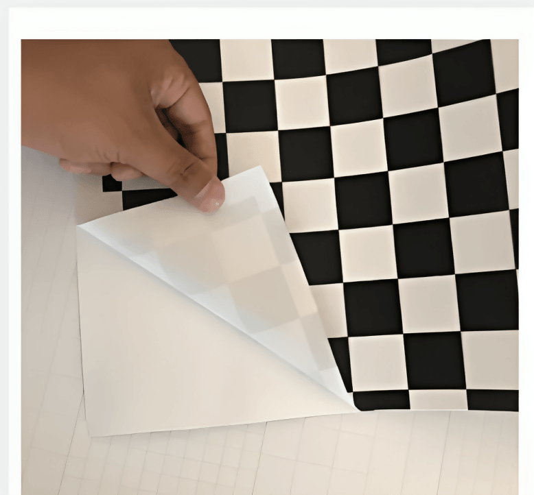 40x30CM Glossy Racing Sport Black White Checkered Flag Sticker Vinyl Film Adhesive Car Bike Motorcycle Laptop mobile Decal Car Wrap - ValueBox