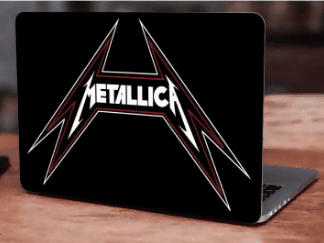 Metallica Logo, Band Logo, Laptop Skin Vinyl Sticker Decal, 12 13 13.3 14 15 15.4 15.6 Inch Laptop Skin Sticker Cover Art Decal Protector Fits All Laptops - ValueBox