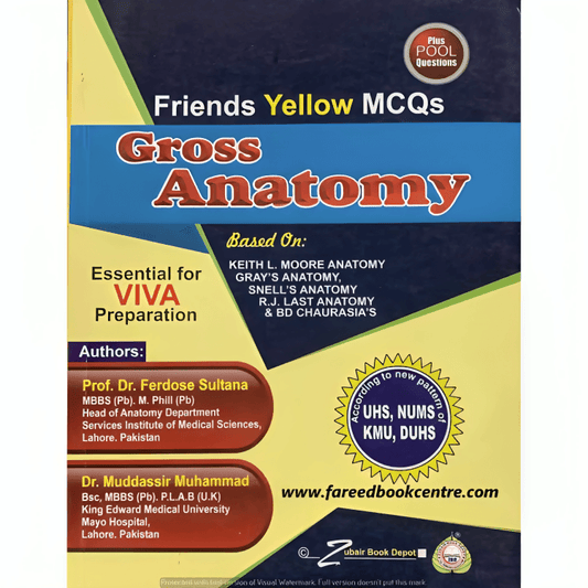 Gross Anatomy - Anatomy Mcqs Friends Yellow Mcqs Gross Anatomy - ValueBox