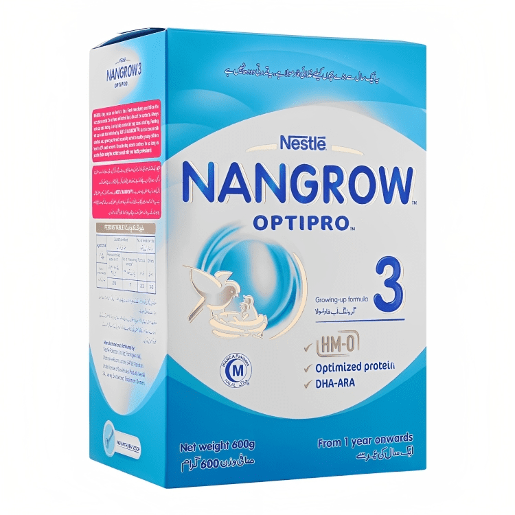 Nan Grow 3 Optipro 600G Baby Milk Powder