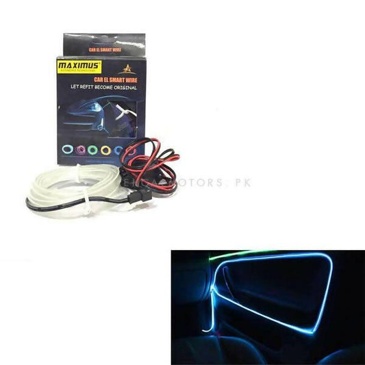 Maximus EL Glow Wire for Interior / Dashboard LED Light 2Meters (6ft) - Ice Blue
