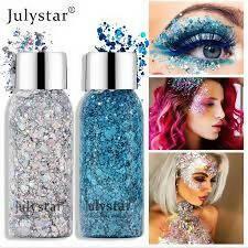 makeup glitter eye shadow liquid face body sequins gel liquid