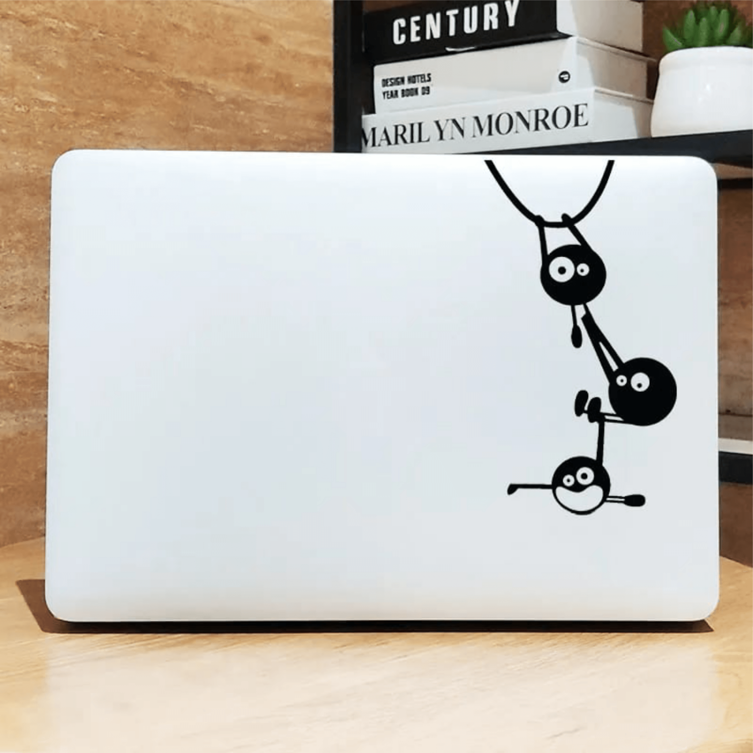 Playful Elfin Cartoon Vinyl Decal Laptop Sticker, Laptop Stickers by Sticker Studio - ValueBox