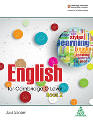 Peak Publishing English For Cambridge O Level, Student Book 2 By Julia Sander - ValueBox