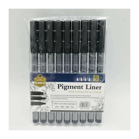 Keep Smiling Pigment Liner Pack Of 9 - ValueBox