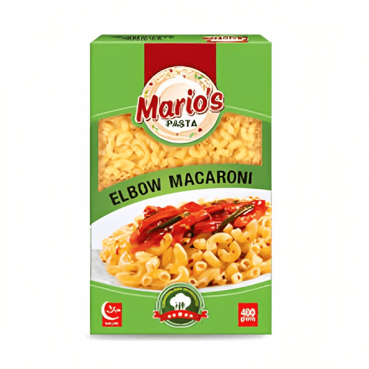 MARIOS ELBOW MAC SMALL 400GM BOX