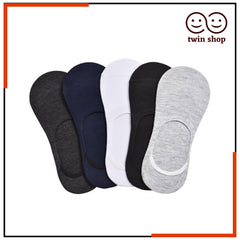 Pack of 3 Pairs Plain Loafer Socks