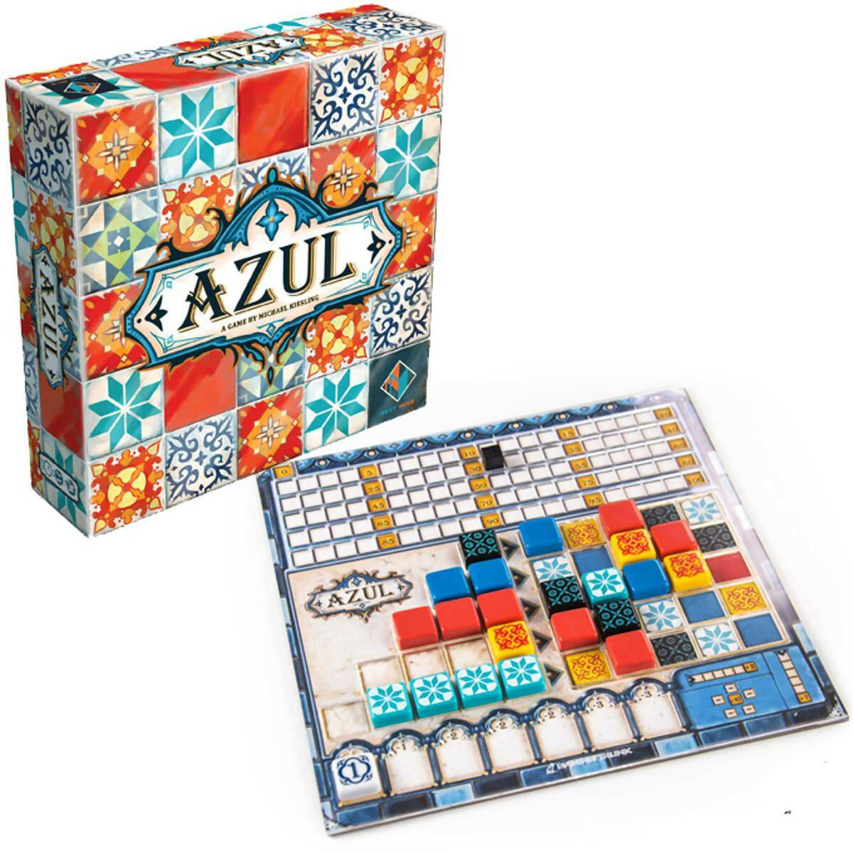 Azul Board Game | Strategy Board Game | Mosaic Tile Placement Game | Family Board Game for Adults and Kids - ValueBox