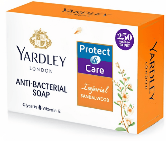 Yardley London Anti- Bacterial Soap Protect & Care Imperial Sandal Wood