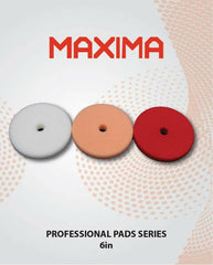 Maxima 6inch Professional Pads Bundle - Pack Of 3 - German Foam