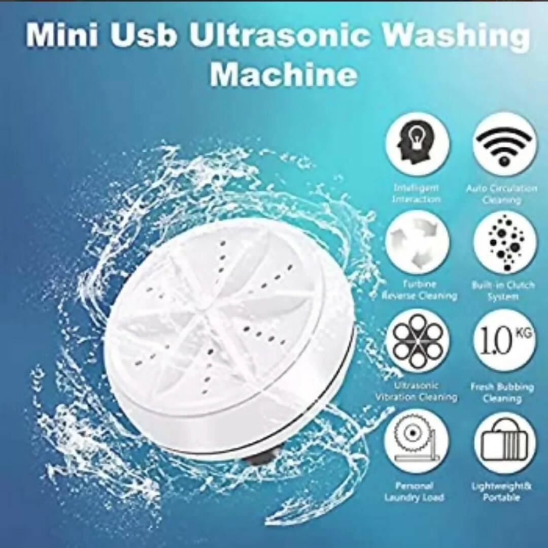 Portable Mini Ultrasonic Washing machine - ValueBox