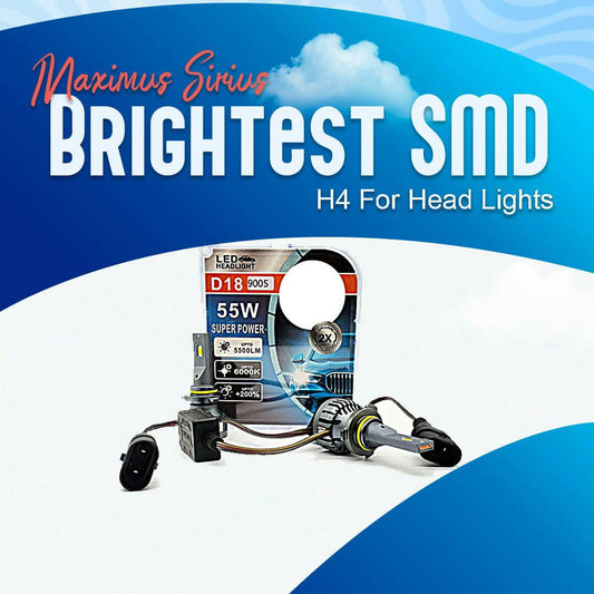 Maximus Sirius Brightest SMD - 9005 Head lamp Replacement LED 55w