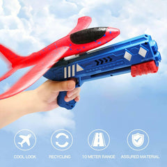Air-plane Launcher Catapult Foam Gun Toy - ValueBox