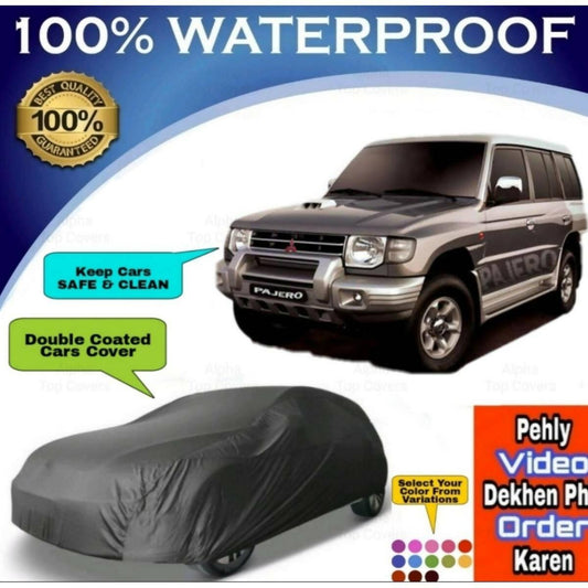 Double COATED ALPHA Car Cover For Pajero
