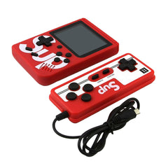 SUP - 2 Player Video Game 400 in 1 Portable Handheld Gaming Console - Red - ValueBox