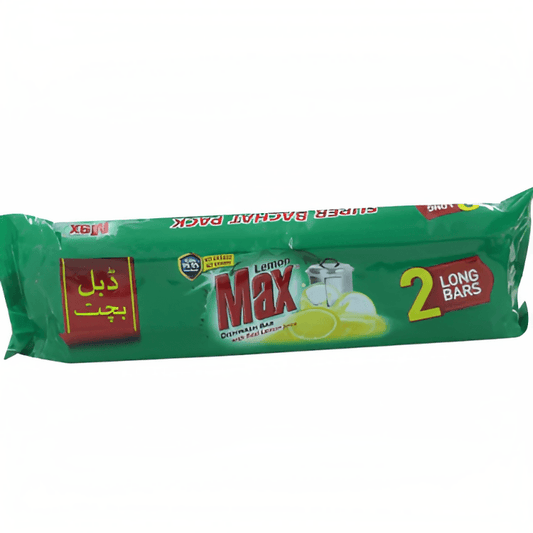 Lemon Max Dishwash Long Bar Bachat Pack 530gm
