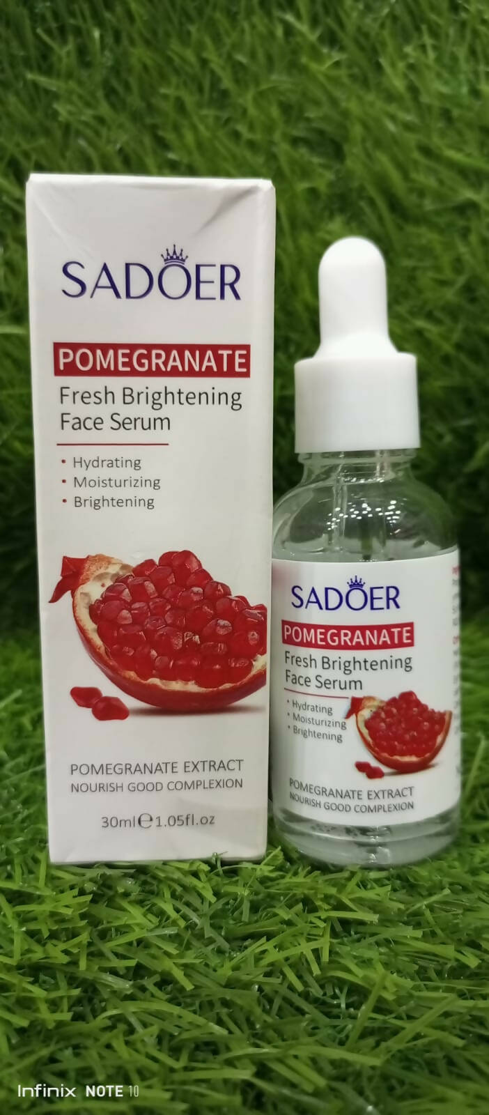 Sadoer Pomegranate Fresh Brightening Face Serum