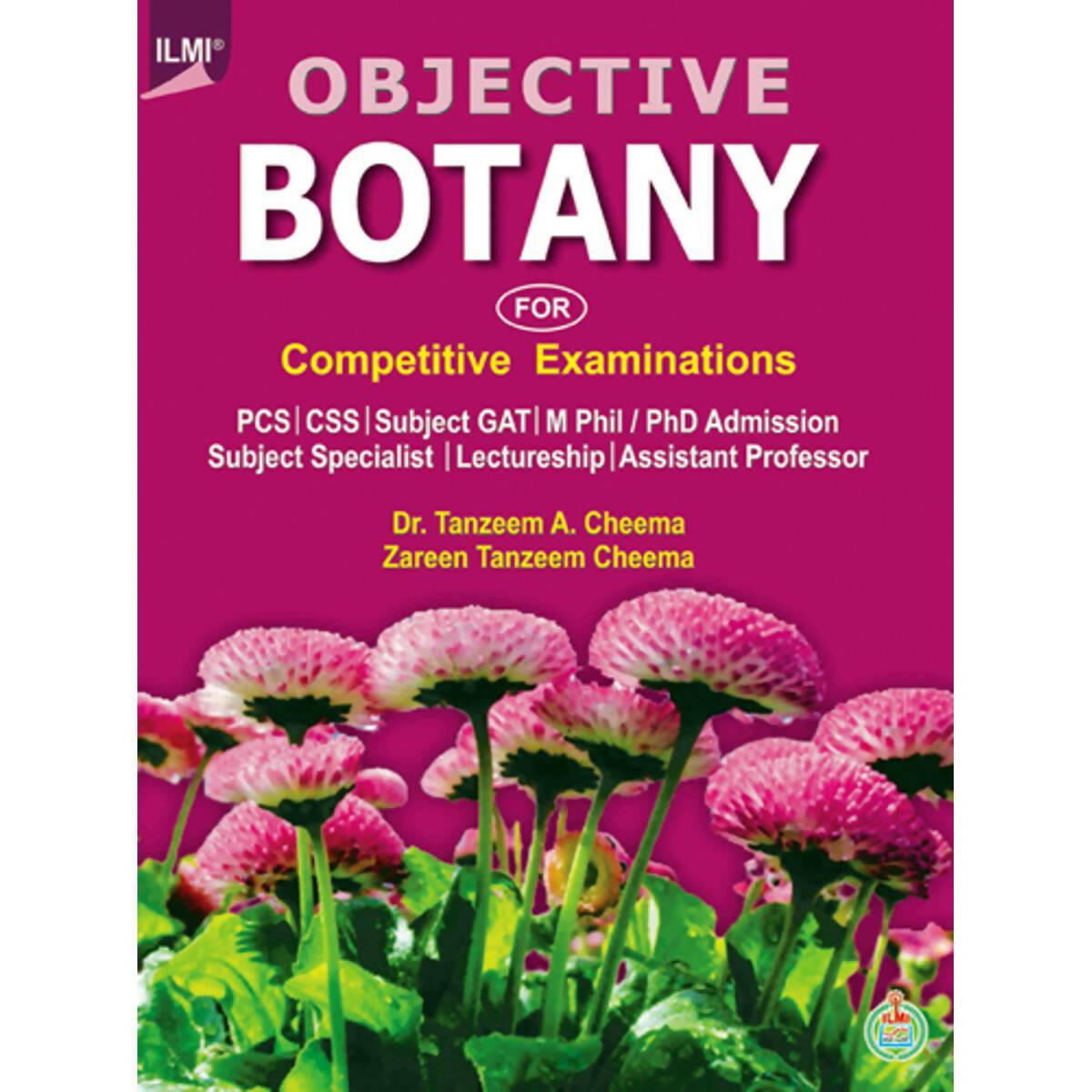 ILMI Objective BOTANY for Competitive Examinations Guide - ValueBox