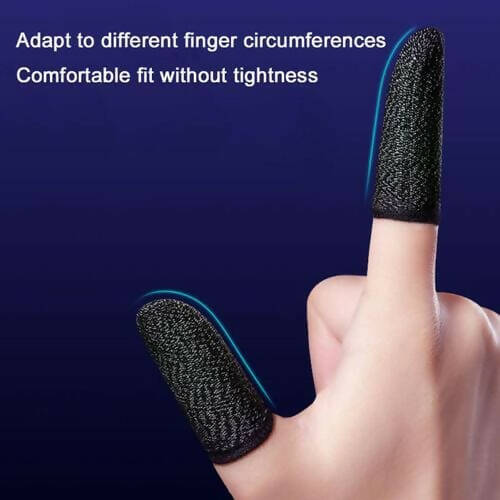 Finger Cover for PUBG Mobile Thumb Sleeve Finger Sleep-proof Sweat-proof Games Touch Screen Gaming Sleeve Gloves