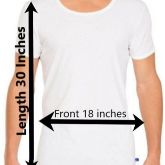 Men's Vest (Banyan) half sleeves - white vest short sleeves/ man white banyan/
