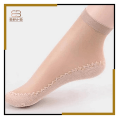 Pack of 2 Pairs Velvet Silk Socks For Women