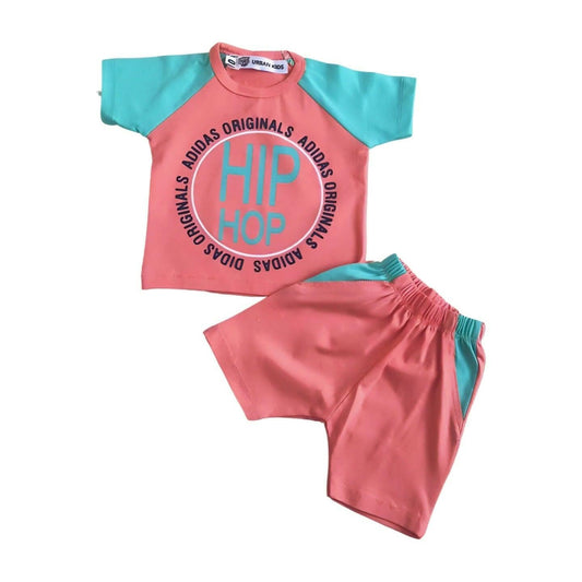 Hip Hop 2 Piece Shirt and Shorts