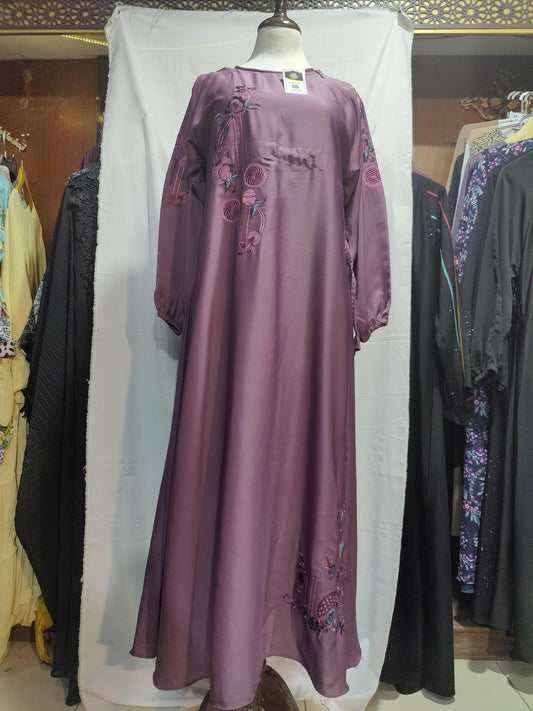 purple bliss abaya