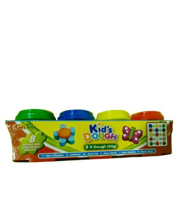 Pack of 8 - Kids Play Dough Set - Multicolor