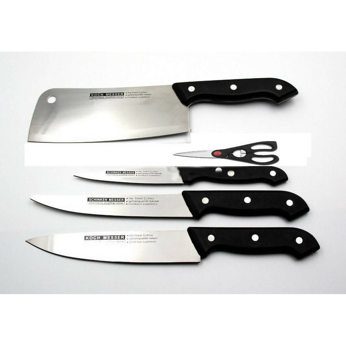 5 pcs Knife Set + Cutting Board
