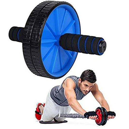 Dual ABS Wheel Abdominal Roller Fitness Exercise - ValueBox