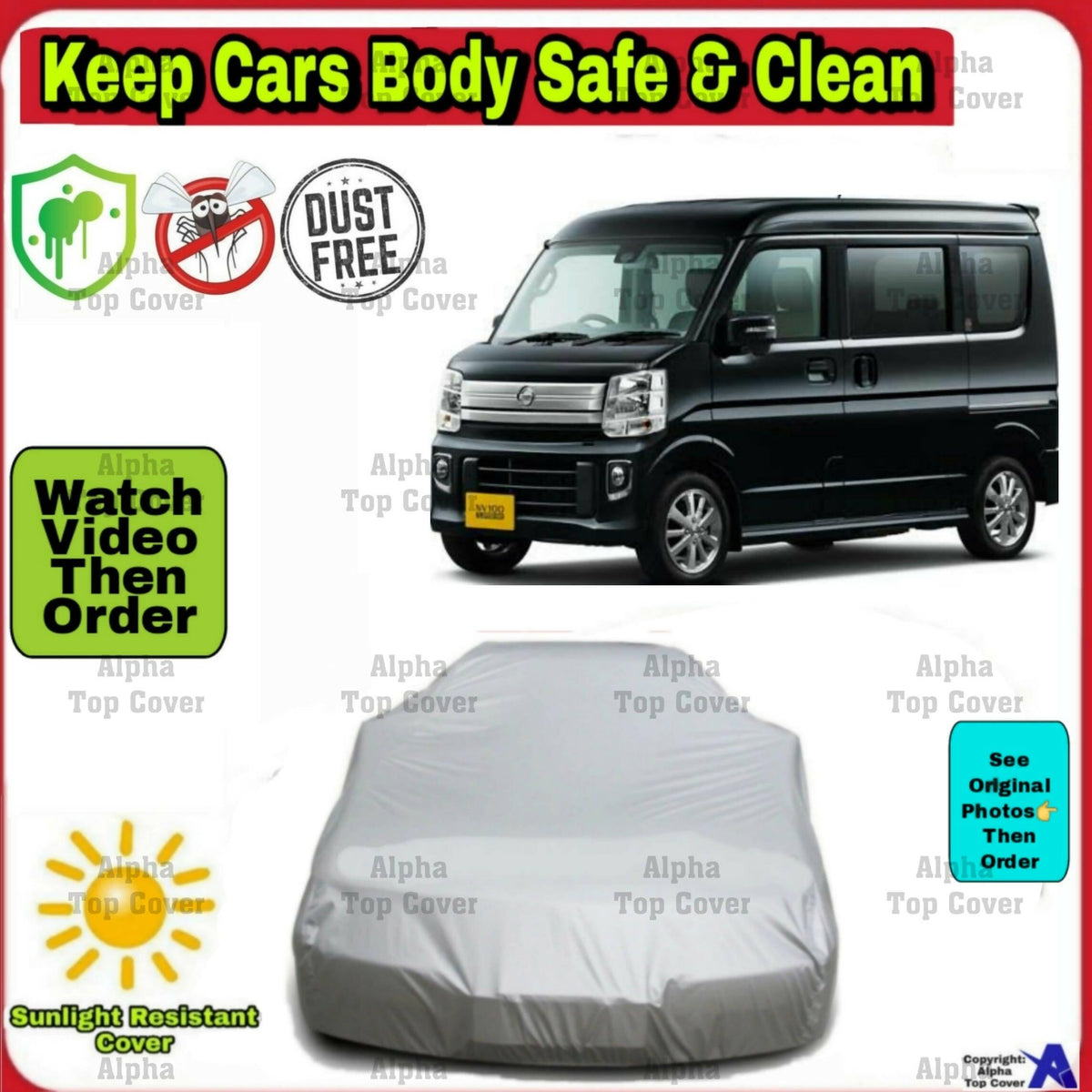 Nissan CLIPPER Car Cover 2007-2024 Water Proof - ValueBox