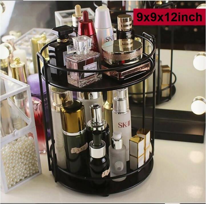 Cosmetic Rack Makeup Organizer Double - ValueBox